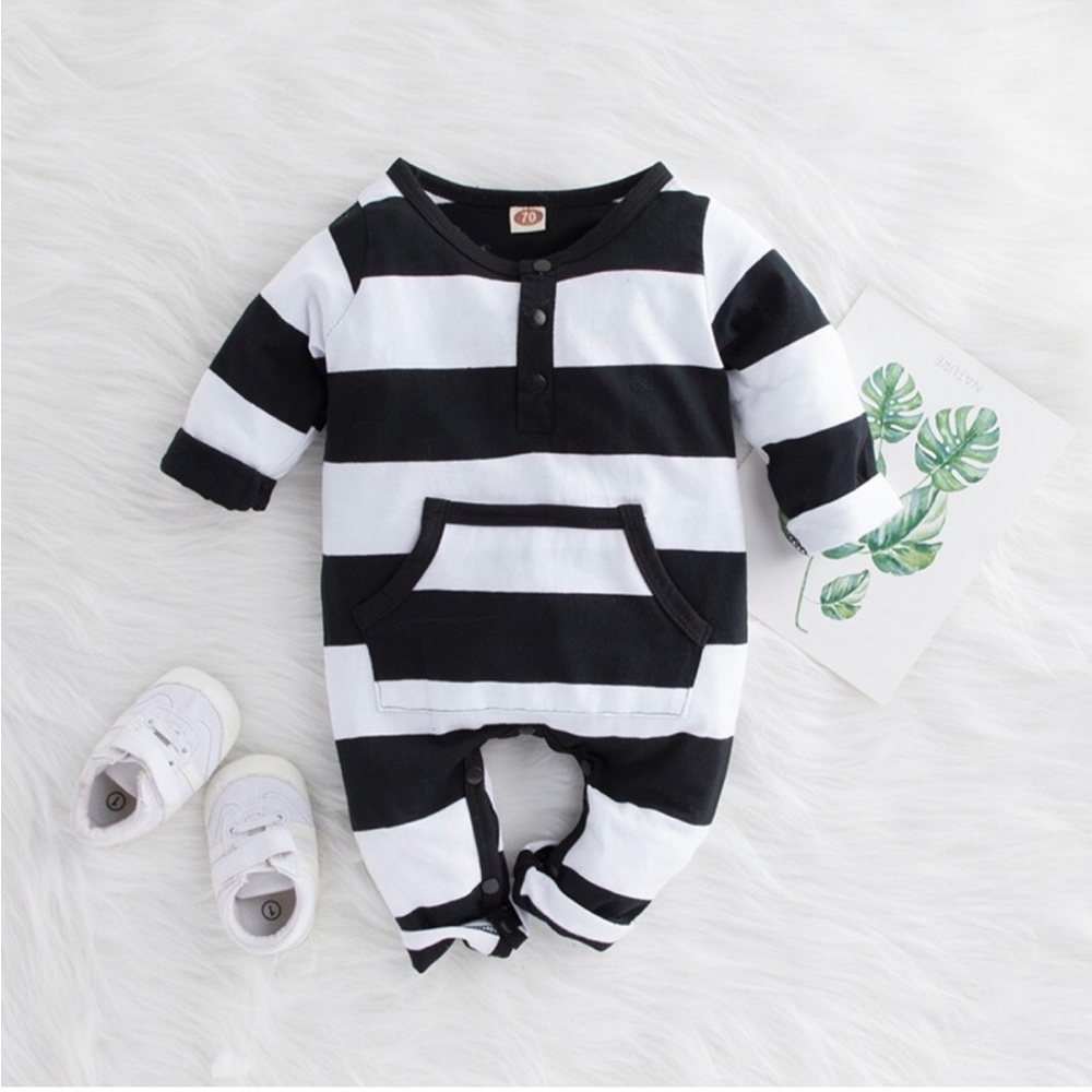 NWT stripped onesie